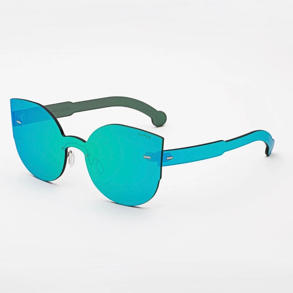 New RetroSuperFuture Sunglasses Tuttolente LUCIA Azure Super Model Eyewear WY3